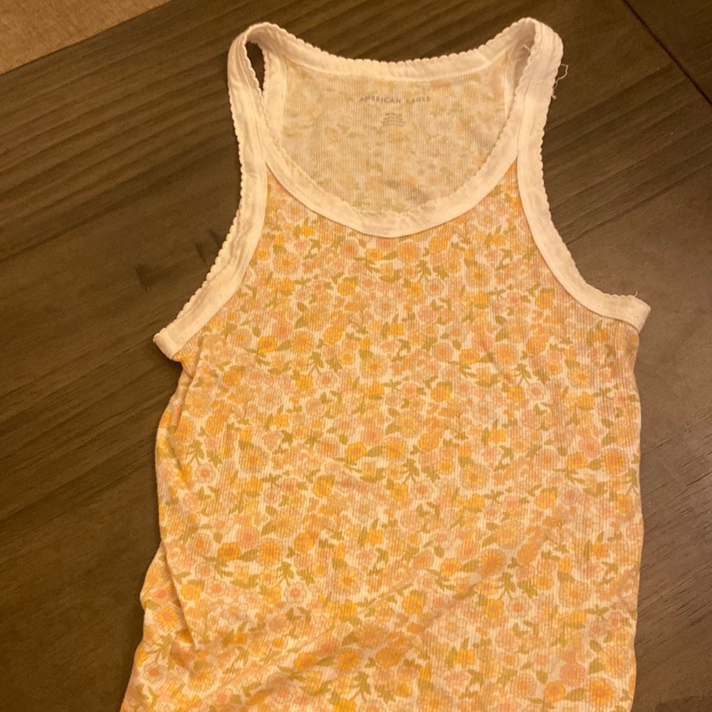 American eagle cropped tank